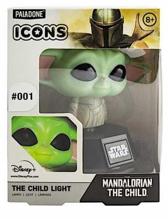Lampka STAR WARS BABY YODA - lampa LED Gwiezdne Wojny