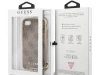 GUESS CHARMS 4G case with charm for iPhone XS MAX - brown