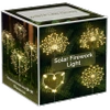 Lampa solarna zewnętrzna ogrodowa dmuchawiec Fajerwerki FIREWORKS 120 LED - set of 2