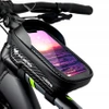 Bike frame pannier, phone holder, waterproof bag size M