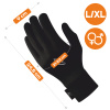 THERMOACTIVE WINTER RUNNING GLOVES TOUCHSCREEN FOR PHONE MEN’S L/XL