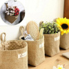 BOHO kitchen containers linen organizers set of 3 pieces