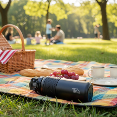 TERMO HRNEK NA KÁVU ČAJ TERMOSKA LÁHEV TĚSNÝ PROTISKLUZOVÝ 700 ML
