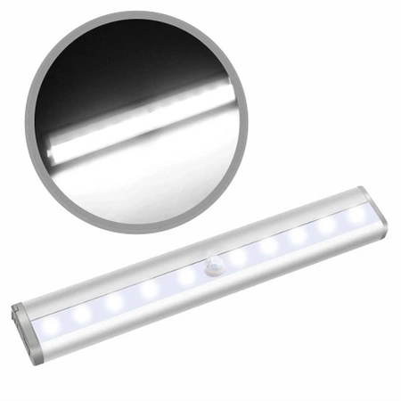 LED Lamp with Motion Sensor for Closet, Self-Adhesive Light Strip with Magnet