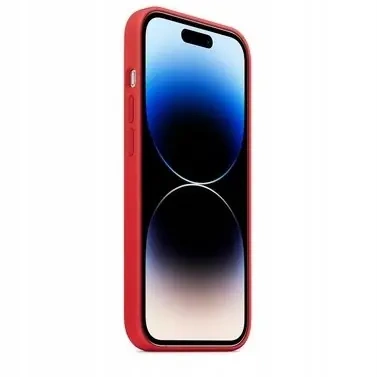 Originální silikonové pouzdro APPLE iPhone 14 Pro Max - červené (Red) - MPTR3ZM/A - Nové, otevřené balení