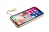 GUESS CHARMS 4G pendant case for iPhone XR - brown