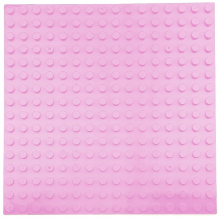 Duża PŁYTKA KONSTRUKCYJNA do klocków LEGO Duplo 16x16 kreatywna XL różowa