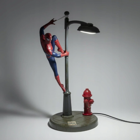 Lampa na stůl SPIDERMAN MARVEL - velká LED stolní lampa