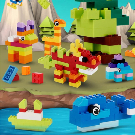 CLASSIC CONSTRUCTION BLOCKS CREATIVE EDUCATIONAL SET FOR CHILDREN 500 PCS