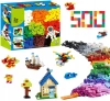 Klocki konstrukcyjne EVI KIDS duży kreatywny zestaw - mix 500 sztuk