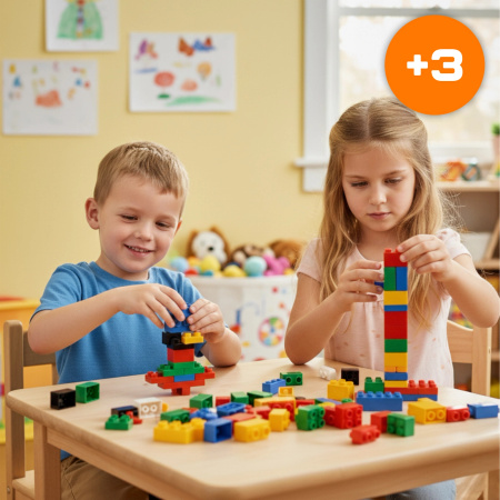 CLASSIC CONSTRUCTION BLOCKS CREATIVE EDUCATIONAL SET FOR CHILDREN 1000 PCS