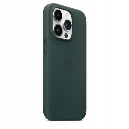 Originální kožené pouzdro APPLE iPhone 14 Pro Max - Forest Green - MPPN3ZM/A