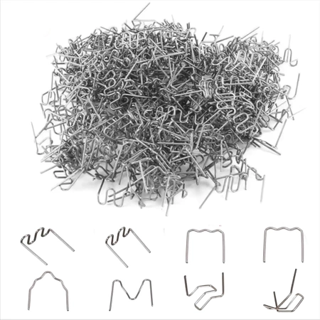 STAPLES FOR WELDING Plastic Welder TIPS for Soldering Iron 800 pieces + CASE