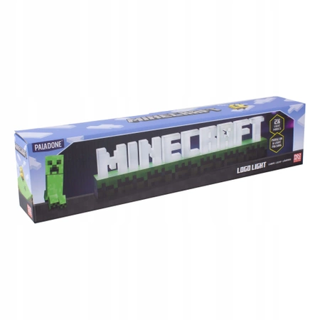 MINECRAFT ICON LOGO 3D lamp - large LED night light