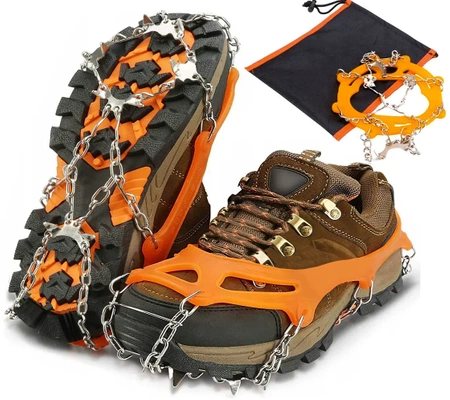 Shoe crampons - crampons, trekking chains, anti-slip spikes, size 38-45