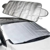 Anti-frost sunshade mat for car windows, LARGE, 180x70 cm