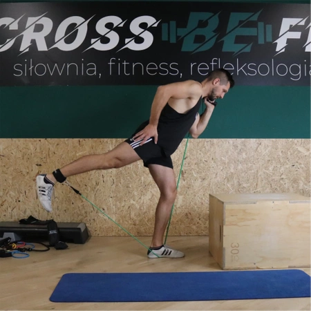 ODPOROVÉ GUMY EKSPANDER pro CVIČENÍ, SADA 5 GUM FITNESS BANDS 100 kg + EBOOK