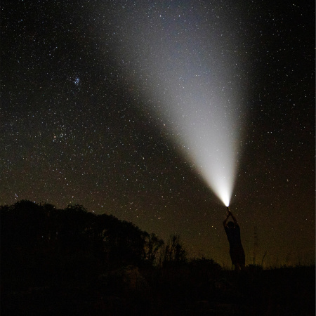 LED Flashlight POWERFUL Tactical MILITARY Zoom USB-C Waterproof XHP90 UP TO 1500m