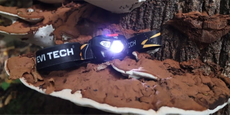 LED HEADLAMP Rechargeable Headlamp Strong Waterproof Lamp Gesture Control USB-C