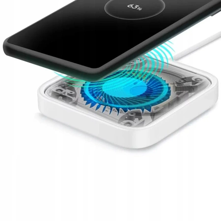 Oryginalna ładowarka indukcyjna SAMSUNG 15W EP-P2400 szybkie ładowanie grey