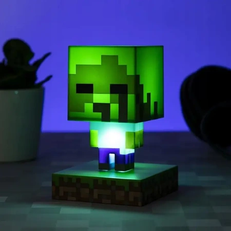 MINECRAFT ZOMBIE 3D ICON bedside lamp - LED lamp
