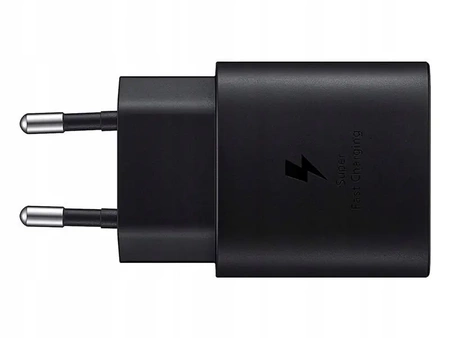 SAMSUNG Original Super Fast Charge 25W síťová nabíječka - černá