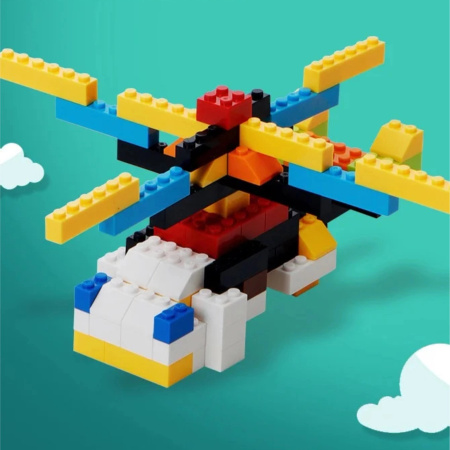 CLASSIC CONSTRUCTION BLOCKS CREATIVE EDUCATIONAL SET FOR CHILDREN 1000 PCS