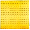 CONSTRUCTION PLATES for LEGO Duplo blocks 16x16 creative SET of 5 pieces yellow