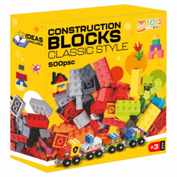 CLASSIC CONSTRUCTION BLOCKS CREATIVE EDUCATIONAL SET FOR CHILDREN 500 PCS