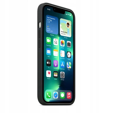 Genuine APPLE iPhone 13 Pro Max Silicone Case - Black (Midnight) - MM2U3ZM/A - New, open box