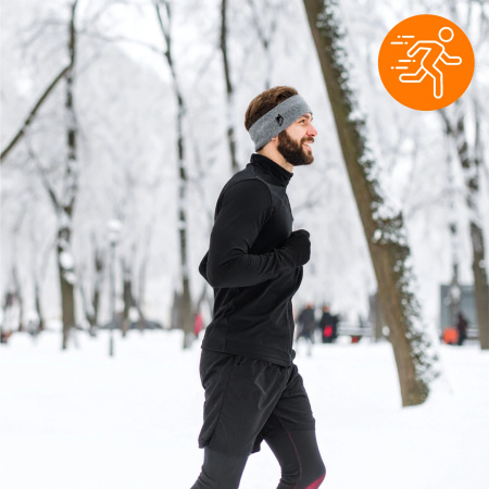 SPORTS HEADBAND SWEATBAND FOR RUNNING EXERCISE TRAINING UNISEX