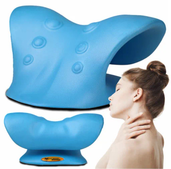 NECK PILLOW Spine Massage NECK RELAXER Relief PAIN MASSAGER EVI MEDI SERIES