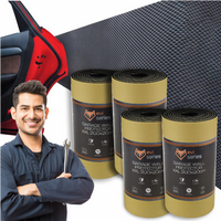 Odbojnik ochronny na ścianę parking mata do garażu 200x20x0,4cm - zestaw 4 szt