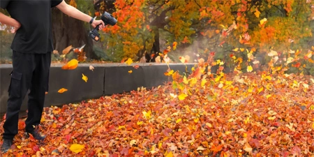 Cordless Battery-Powered Blower for Leaves, Snow, and Car Drying - 1050W