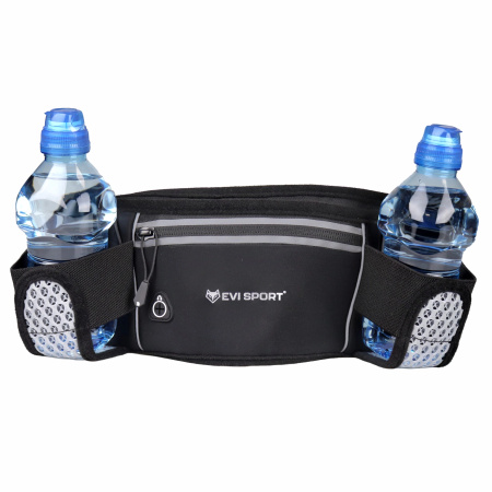 RUNNING BELT NORDIC WALKING WAIST BAG PHONE POCKET WATER BOTTLE DRINKING