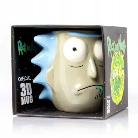 RICK AND MORTY ceramic mug Rick's head