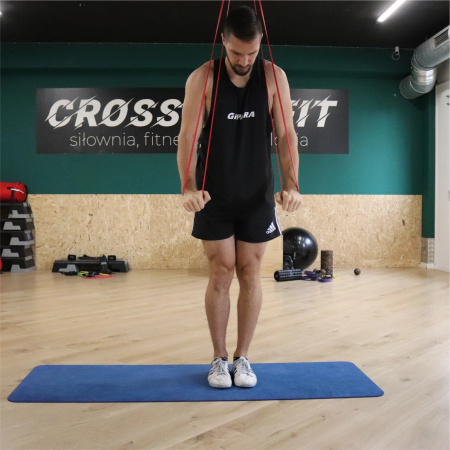 GUMY OPOROWE do Ćwiczeń Podciągania CrossFit ZESTAW 4 MOCNE Taśmy + EBOOK