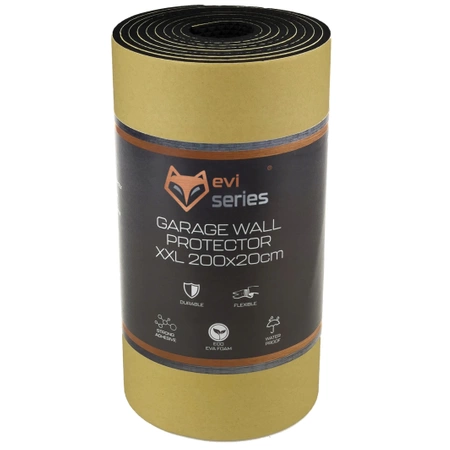 Protection bumper for walls, garage mats, car parks 200x20x0.4 cm