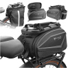BICYCLE PANNIER for Rack LARGE Rigid Spacious BAG + Waterproof Cover EVI Adventure+
