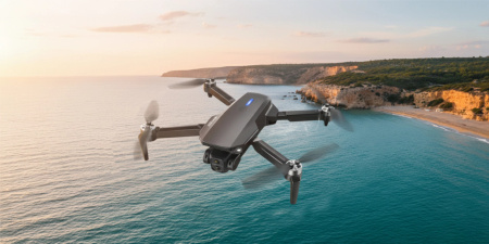 DRON HRAČKA FlyPro2X NASTAVITELNÉ 2 KAMERY BEZKARTÁČOVÉ MOTORY 30min WIFI