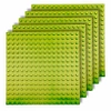 CONSTRUCTION PLATES for LEGO Duplo blocks 16x16 creative SET of 5 pieces light green