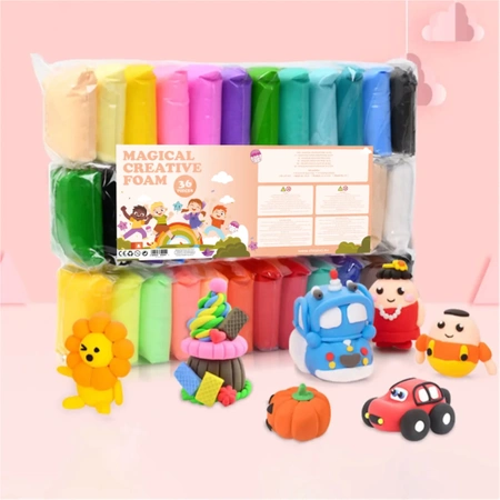 Modeling Clay MAGIC FOAM Super Clay 36 pieces