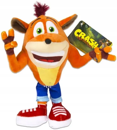 Maskotka pluszak CRASH BANDICOOT dla gracza