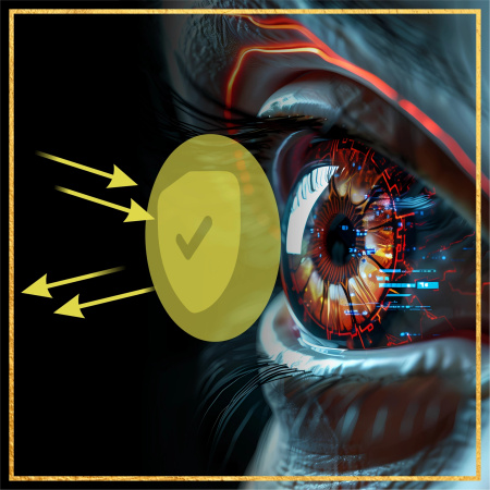 Brýle na počítač blokující 45% modrého světla, proti modrému světlu, černé pouzdro