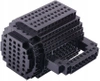 Creative LEGO Brick Mug with Starter Kit - Black