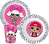 LOL Surprise Microwave Breakfast Set - Plate, Bowl, Cup L.O.L.