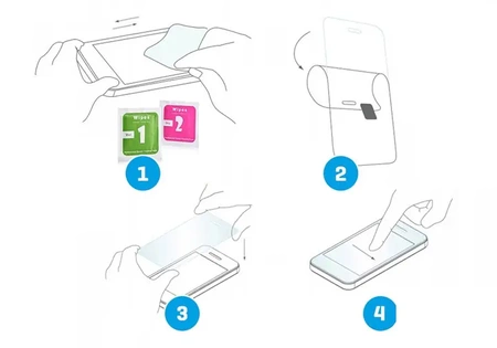 Szkło ochronne na telefon do iPhone 7 / 8 / SE 2020 / SE 2022 na cały ekran - białe