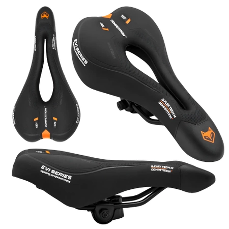 Gel sports bike saddle MTB EVI G-FLEX TECH M