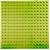 PŁYTKI KONSTRUKCYJNE do klocków LEGO Duplo 16x16 kreatywny ZESTAW 5 sztuk jasny zielony