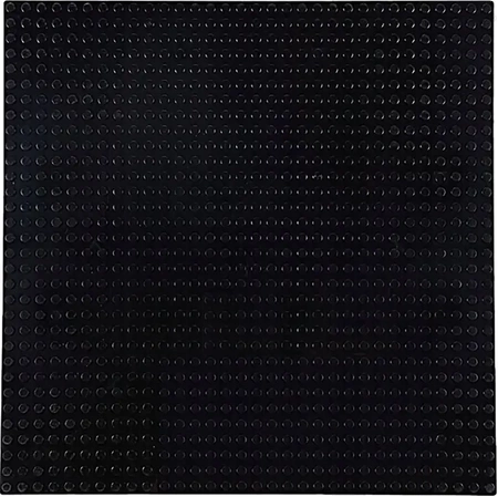 Construction board for LEGO STANDARD bricks - black